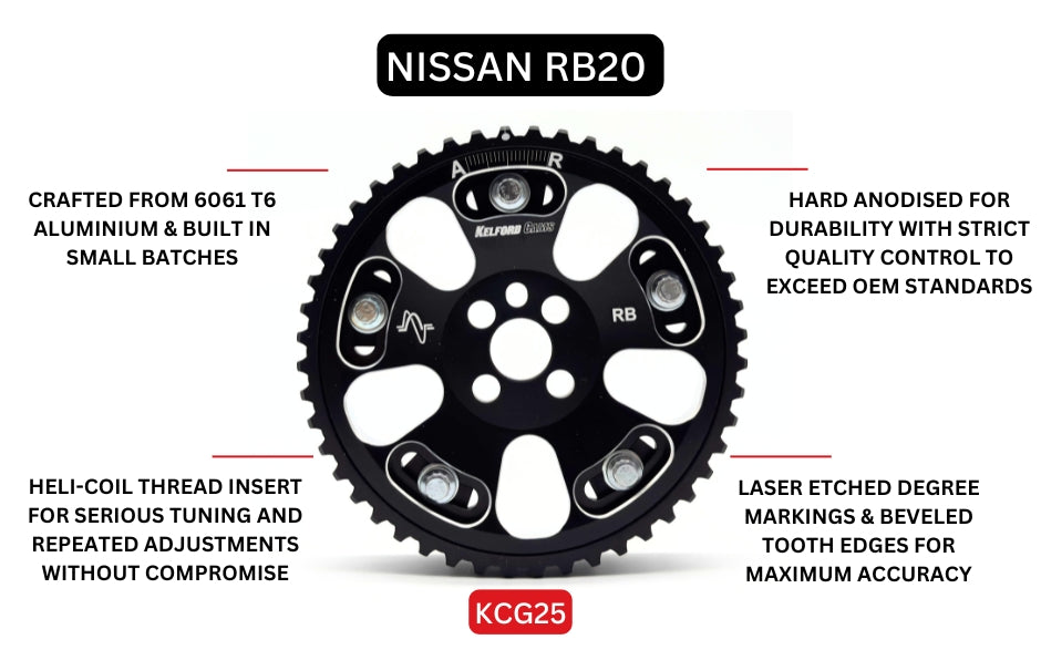 KCG25 | RB20 / RB26 Cam Gears