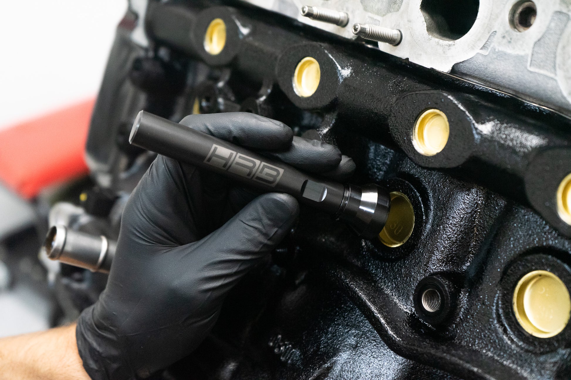 HRB Nissan RB freeze plug punch - how to