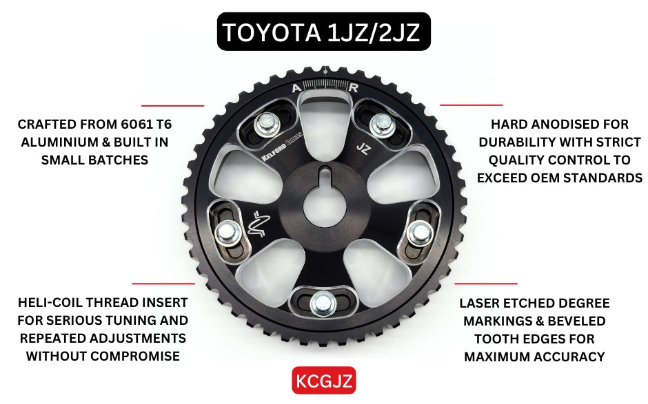 KCGJZ SINGLE | 1JZ / 2JZ Single Cam Gear
